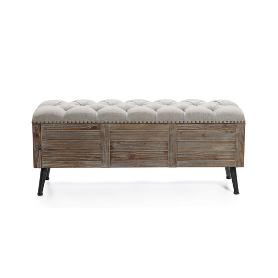 Upholstered Wood Bench