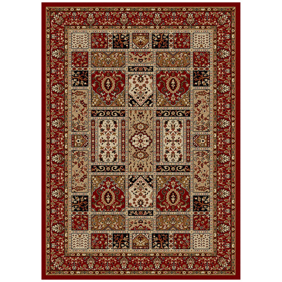 CLOSEOUT! Pesaro Panel Red 3'3" x 4'11" Area Rug