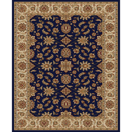 CLOSEOUT! 1592/1080/NAVY Pesaro Blue 3'3" x 4'11" Area Rug