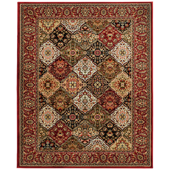 Sanford Panel Multi 3'3" x 5'3" Area Rug
