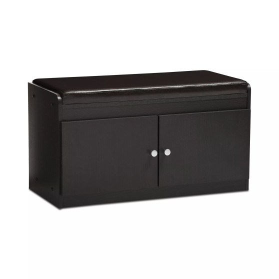 Glasser Cabinet with Seating Bench