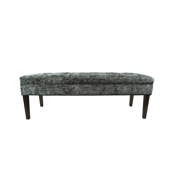 Kaya Button Tufted Entryway Long Bench