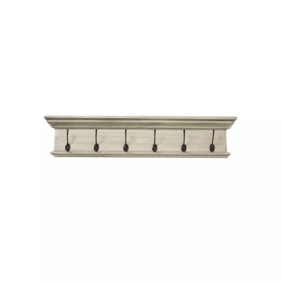 6 Hook Coat Rack