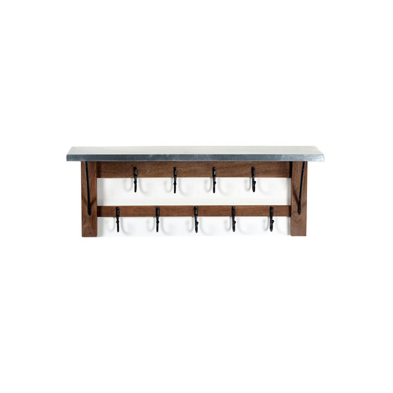 Millwork Double Row Hook Shelf