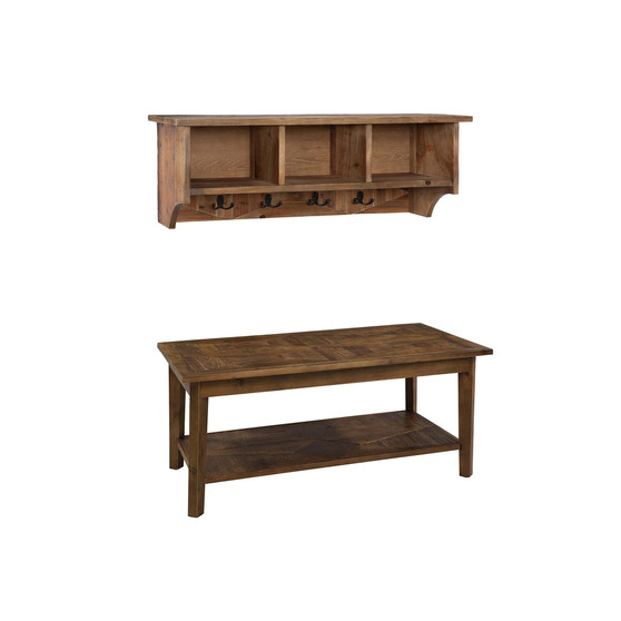 Revive Storage Coat Hook with Bench Set