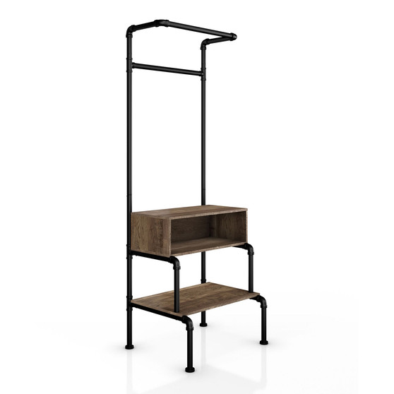 Lille Open Shelf Clothes Rack