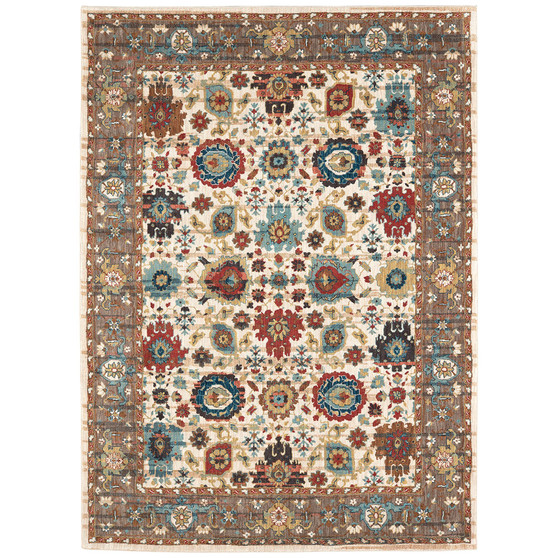 Spice Market Musi Cream 2'4" x 7'10" Runner Rug