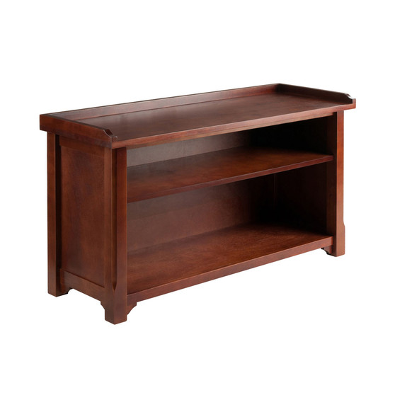 Milan Bench with Storage Shelf