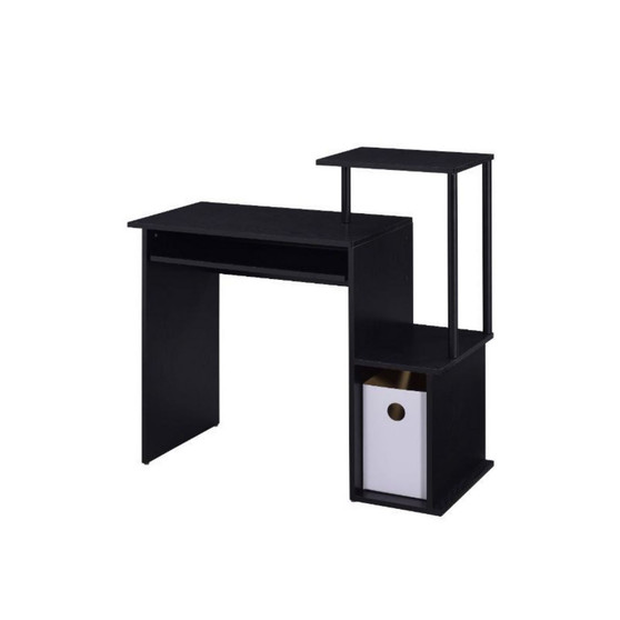 Lyphre Computer Desk, Black Finish 92764