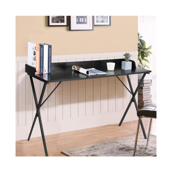 47.2" L Rectangular Computer Desk, Writing Desk - full black