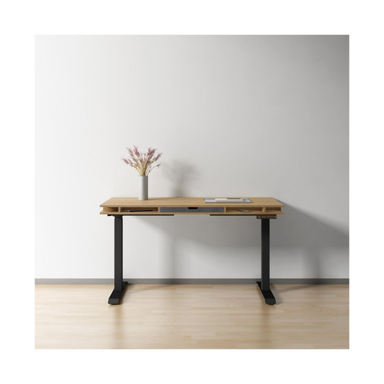 LD-06C-lift table-Tobacco Wood