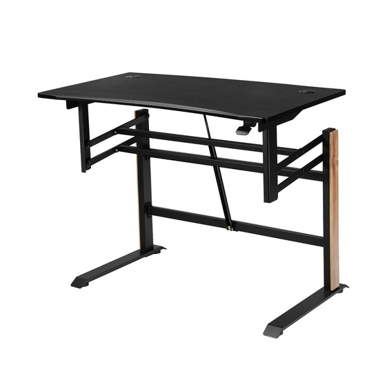 Pneumatic Height Adjustable Standing Desk Sit to Stand
