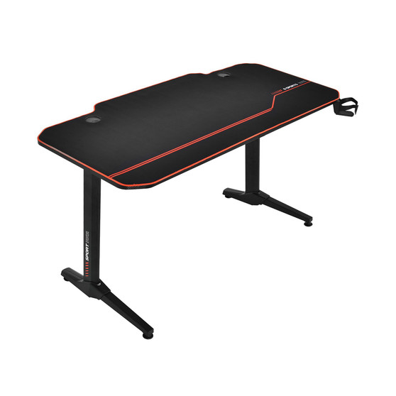 55'' Gaming Desk T-Shaped Computer Desk w/Full Desk Mouse Pad