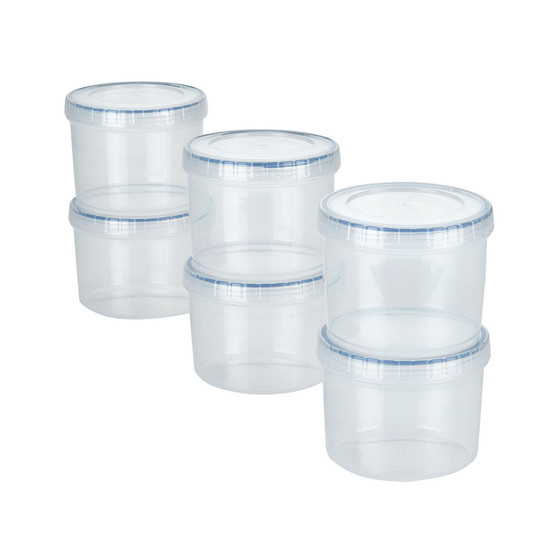 Easy Essentials 12-Pc. Twist Round Food Storage Set, 22-Oz.
