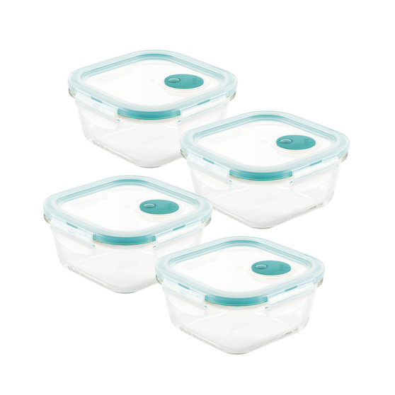 Purely Better™ Vented 8-Pc. Glass Food Storage Containers, 17-Oz.
