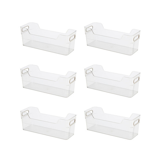 6 Piece Cabinet, Drawer High Wall Storage Bin Set