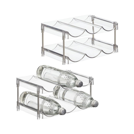 6-Bottle Water Organizer Holder - 2 Pack
