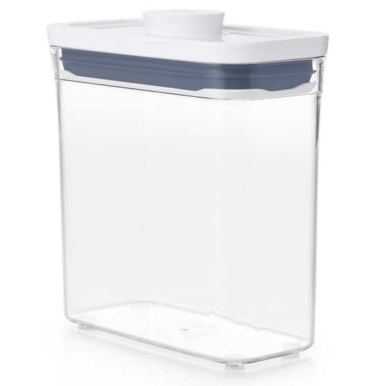 Pop Slim Short Rectangular Food Storage Container