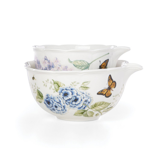 Butterfly Meadow Kitchen Set/2 Mixing Bowls, Created for Macy's