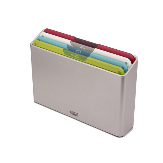 Folio Icon 4-Piece Chopping Board Set with Storage Case