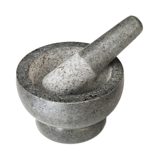 Gray Mortar & Pestle