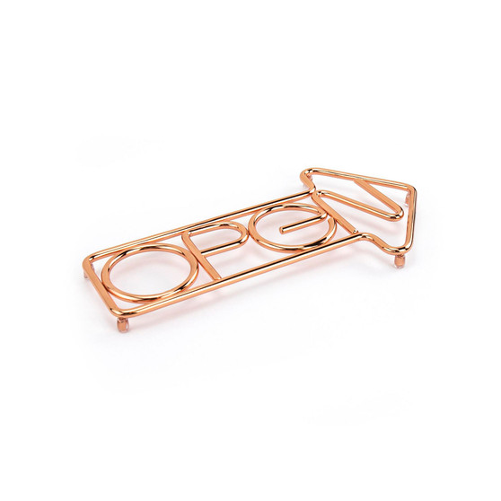 Tivolo Open Sign Steel Cooling Trivet