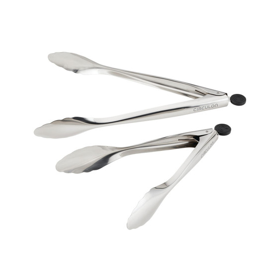 Tools Stainless Steel Kitchen Tongs, Set of 2