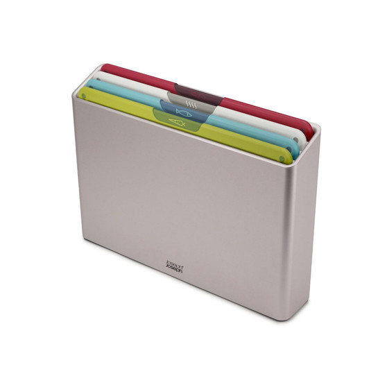 Folio Icon 4-Piece Large Chopping Board Set with Storage Case