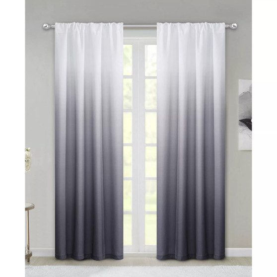 Ombre 40" x 84" Curtain Set