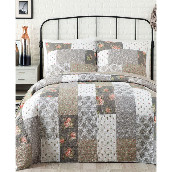 Floribunda Cotton Quilt, Full/Queen