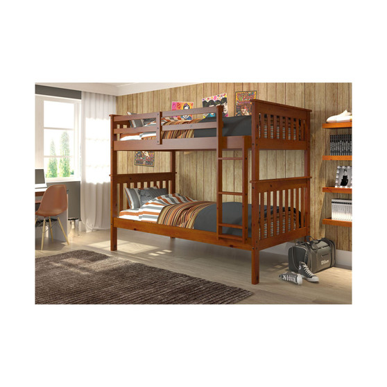 Twin Over Twin Mission Bunk Bed