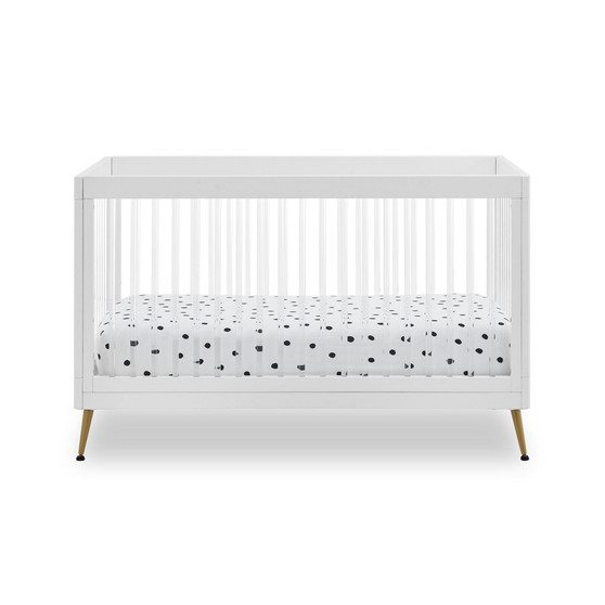 Sloane 4-In-1 Acrylic Convertible Crib - Includes Conversion Rails