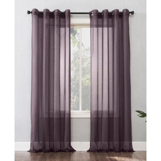 Emily Grommet Curtain Panel, 59" x 63"