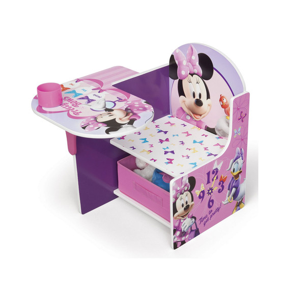 Disney Minnie Mouse Chair Desk with Storage Bin by Delta Children