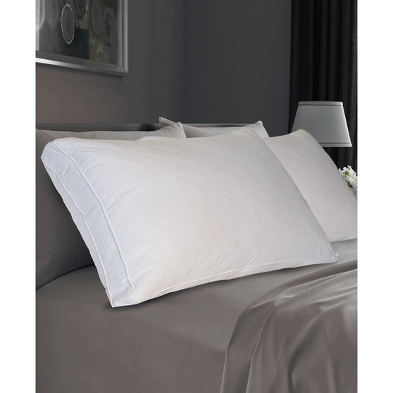 Quilted Feather Pillow, Standard/Queen, Created for Macy's