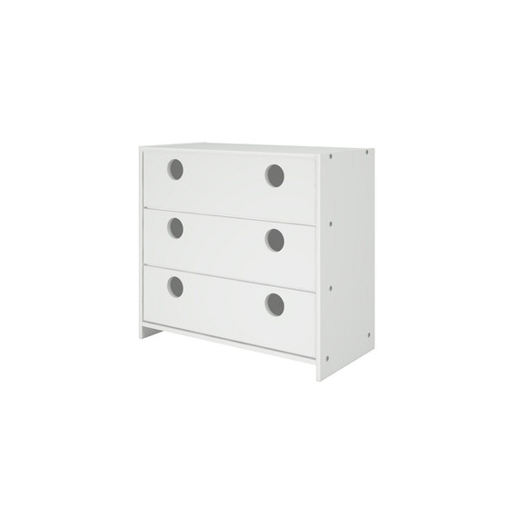 Low Loft Circles 3 Drawer Chest