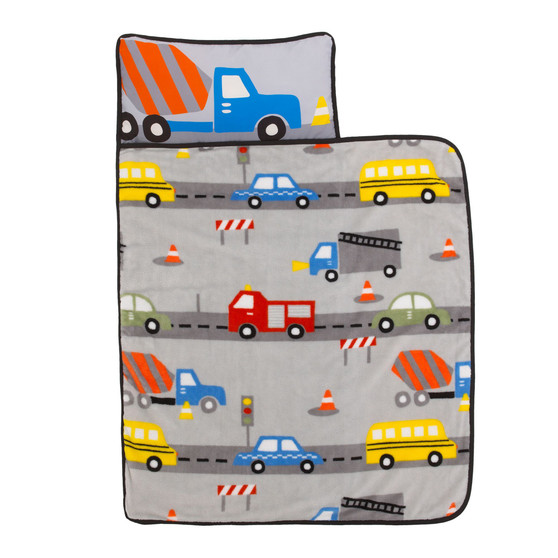 Construction Nap Mat with Pillow and Blanket