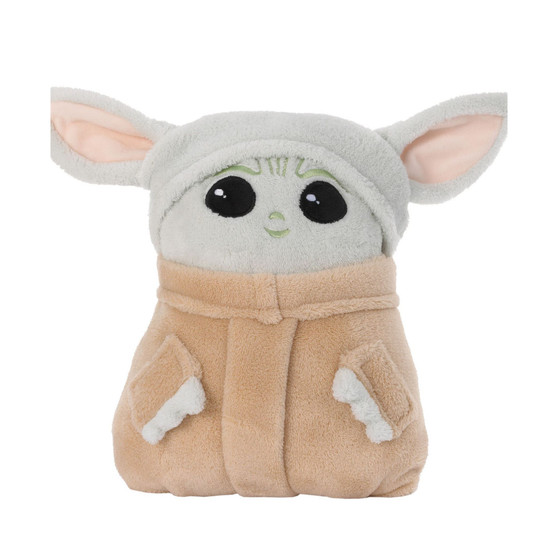 The Mandalorian "The Child" Plush Character Blanket, 30" x 40"