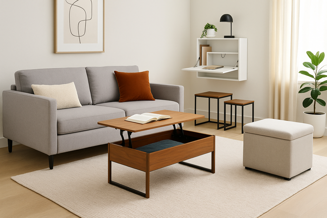Small Space, Big Style: Multifunctional Furniture Hacks