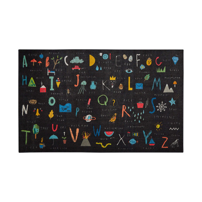 Prismatic ABC Letters Kids Rug 3'4" x 5' Area Rug
