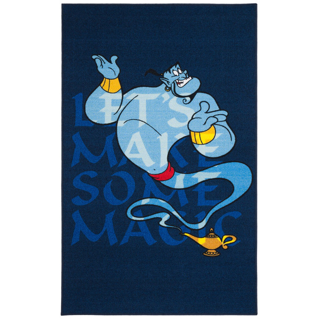 Disney Washable Rugs Genie 3'3" x 5'3" Area Rug