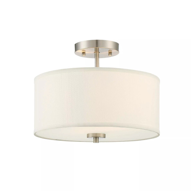 Trade Winds Cassie 2-Light Semi-Flush Ceiling Light