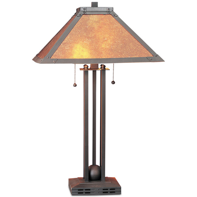 Table Lamp with Mica Shade