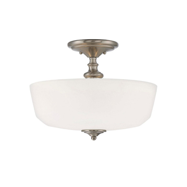 Melrose 2-Light Semi-Flush Mounted Ceiling Light