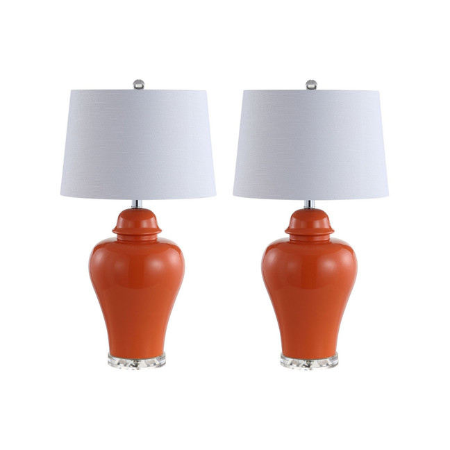 Winnie Ceramic Urn LED Table Lamp - Set of 2