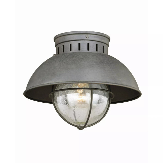 Harwich Coastal Farmhouse Barn Flush Mount Ceiling Light