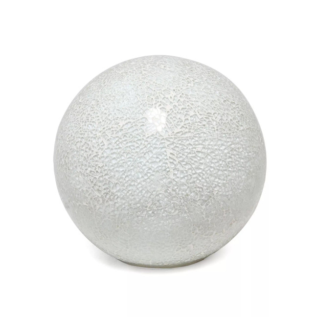 1 Light Mosaic Stone Ball Table Lamp