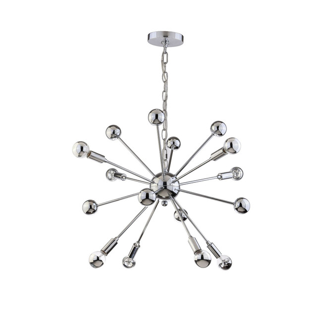 Glenn 8-Light Metal Sputnik-Led Chandelier