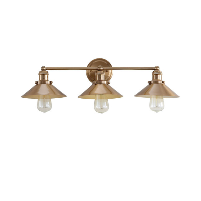 June 3-Light Metal Vanity Light