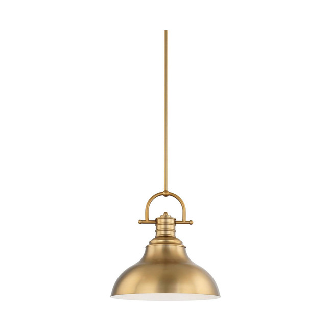 1-Light Integrated LED Downrod Pendant